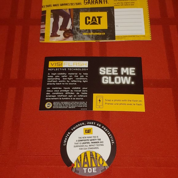 BRAND NEW CATERPILLAR COMPOSITE TOE SAFETY SHOES!! - Picture 8 of 10